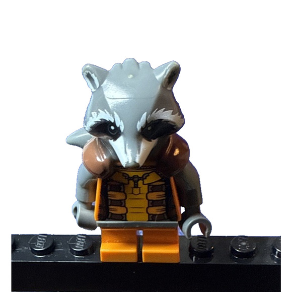 Lego Marvel Guardians of the Galaxy Minifigure Rocket Raccoon 706020 - Picture 3 of 7